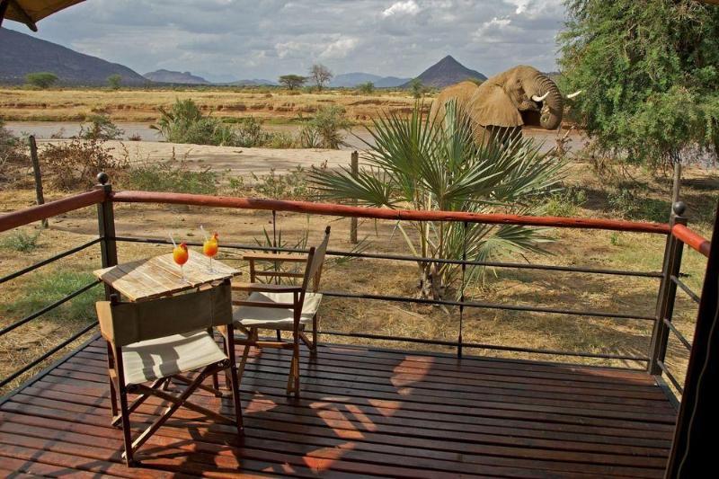 Ashnil Samburu Camp Hotel Exterior photo