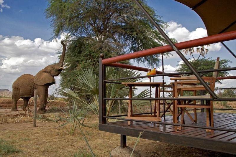 Ashnil Samburu Camp Hotel Exterior photo